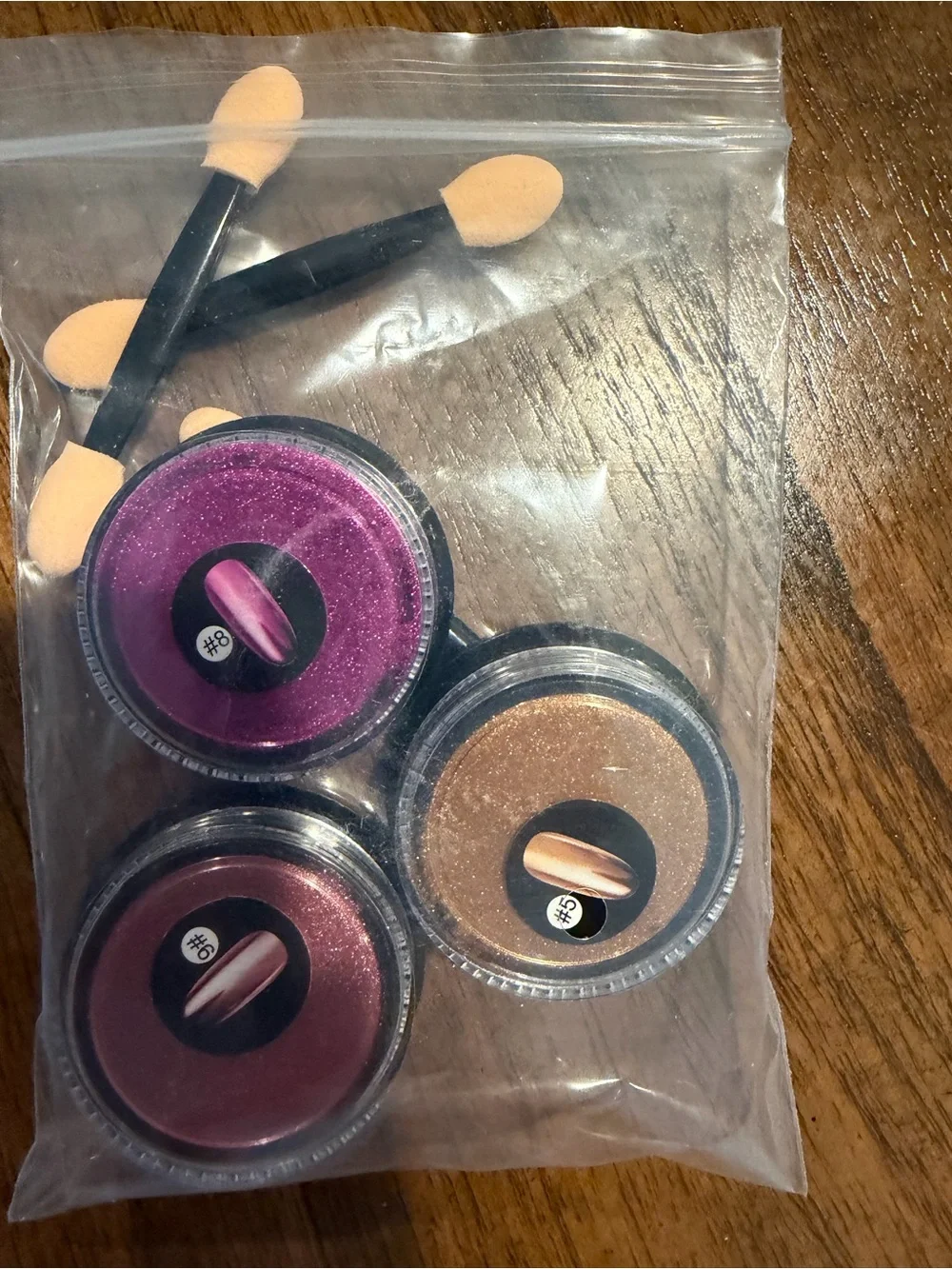 Chrome Nail Powder Multicolor Set - Home Party Supplies